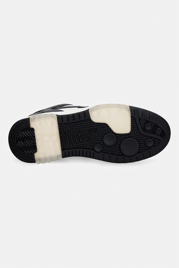 Off-White Out of Office sneakers pentru bărbați din piele M189C9L007 alb