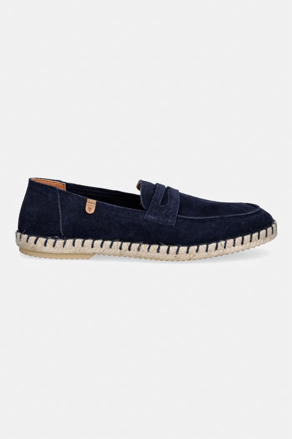 Verbenas espadrilky pánske semišové TRACK SERRAJE 7501840001.MARINO tmavomodrá SS26