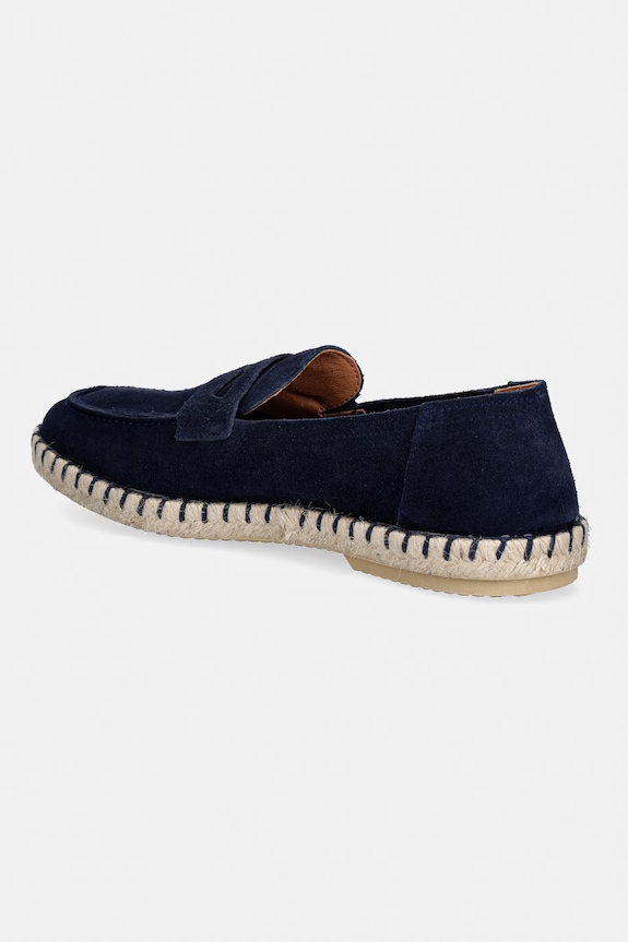 Obuv Verbenas espadrilky pánske semišové TRACK SERRAJE 7501840001.MARINO tmavomodrá