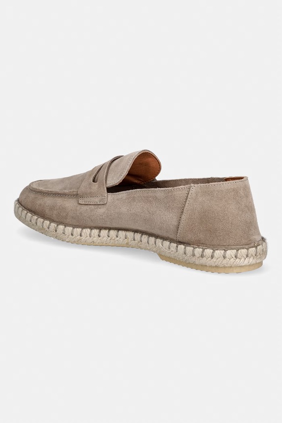 Obuv Verbenas espadrilky pánske semišové TRACK SERRAJE 7501840001.PIEDRA béžová
