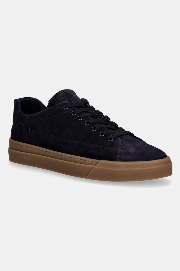 Baldinini sneakers bărbați piele întoarsă bleumarin U6E801T1CAMO.1500
