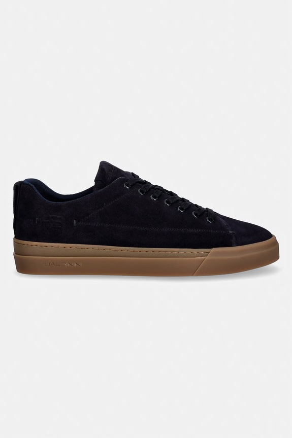 Baldinini sneakers bărbați piele întoarsă U6E801T1CAMO.1500 bleumarin SS26