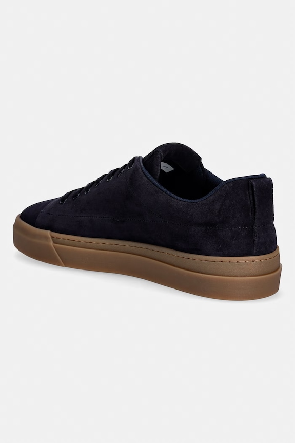Încălțăminte Baldinini sneakers bărbați piele întoarsă U6E801T1CAMO.1500 bleumarin