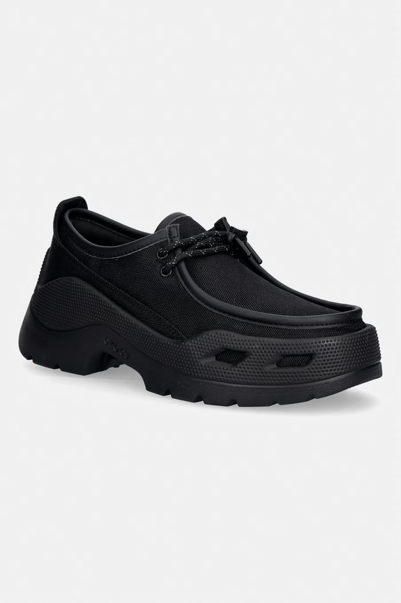 Crocs Gallery Shoe Tech mocasini pentru bărbați negru 212837.001