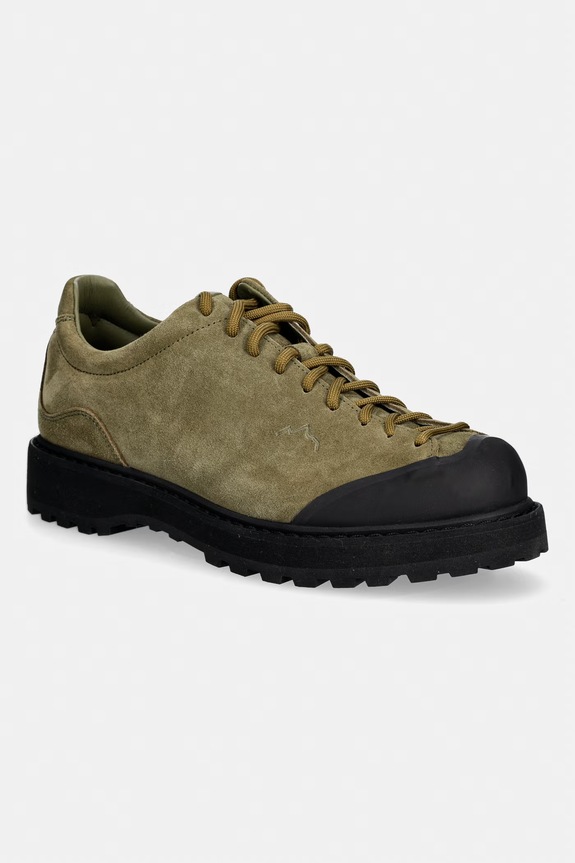 Diemme Ampezzo Men's Suede Shoes green DI26SPAMM.F01S006OLI