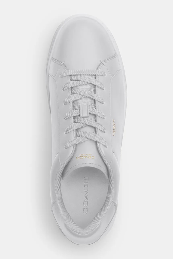 Coach High Line Leather Sneaker tenisky pánske kožené biela CCN63.OPI