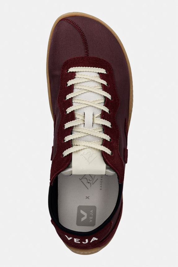 Veja x Baserange pánske tenisky burgundské NG3421602B