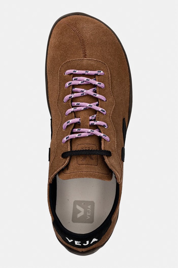 Veja Jitsu sneakersy męskie zamszowe brązowy NS0321615B