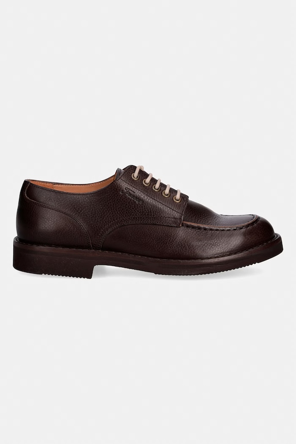 Fracap pantofi pentru bărbați din piele G190 maro SS26