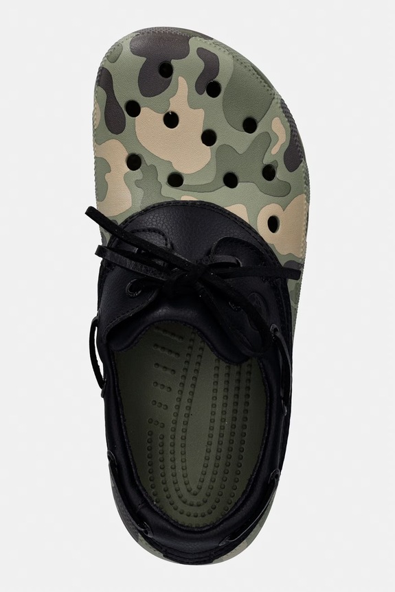 Crocs Classic Duck Camo Boat Shoe mokasyny męskie zielony 212951.0SL