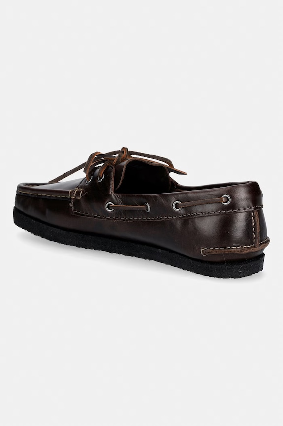 Obuwie Clarks Originals Godney Boat mokasyny męskie skórzane 26185683 brązowy
