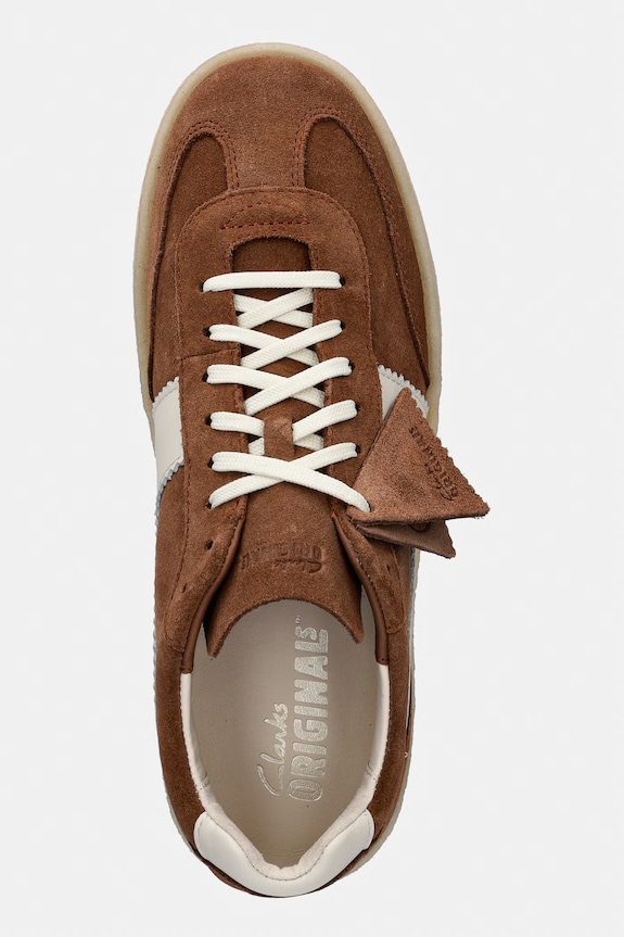 Clarks Originals Tor 80 sneakersy męskie zamszowe brązowy 26185649