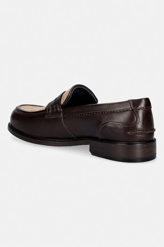 Obuwie Clarks Originals CraftJames Lo mokasyny męskie skórzane 26186423 brązowy