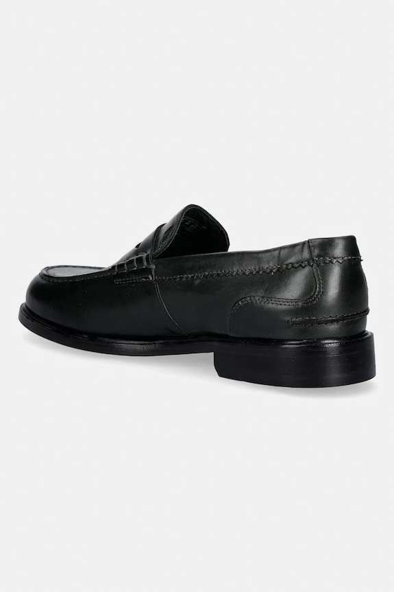 Obuwie Clarks Originals CraftJames Lo mokasyny męskie skórzane 26179695 zielony