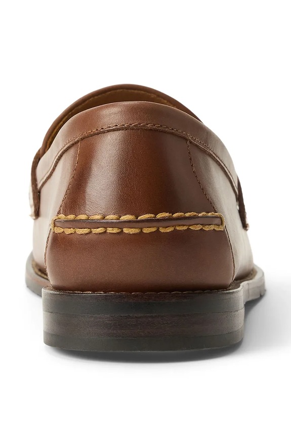 Polo Ralph Lauren mokasíny pánské kožené Alston Penny hnědá 803P07642001.200