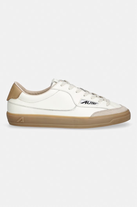 AUTRY Windscape sneakersy męskie skórzane A1UNSCLMUK08 beżowy SS26