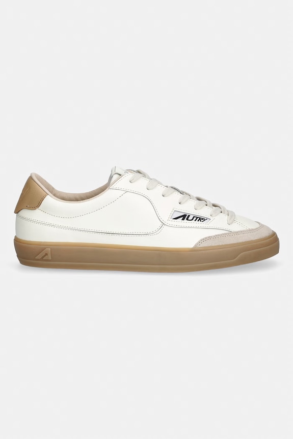 AUTRY Windscape sneakersy męskie skórzane A1UNSCLMUK08 beżowy SS26