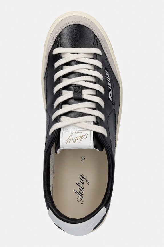 AUTRY Windscape sneakersy męskie skórzane czarny A1UNSCLMUK03