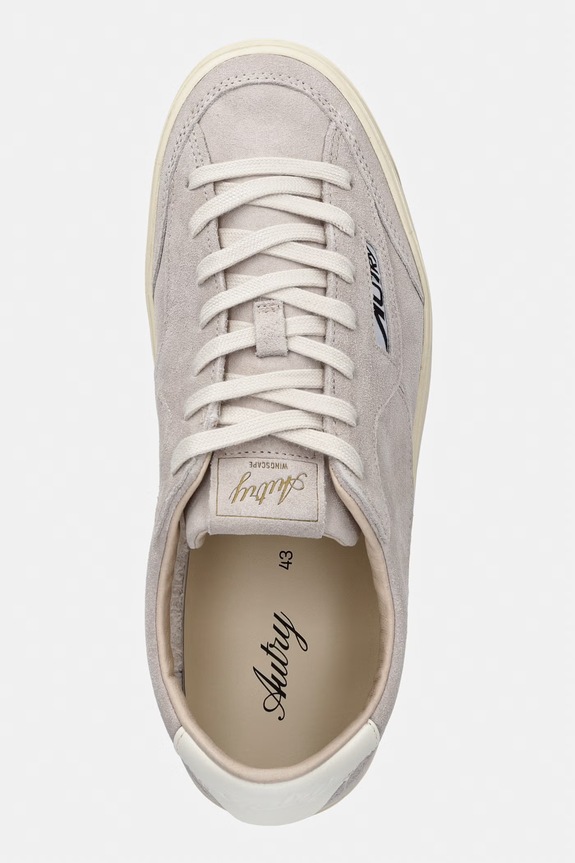 AUTRY Windscape sneakersy męskie zamszowe szary A1UNSCLMKT06