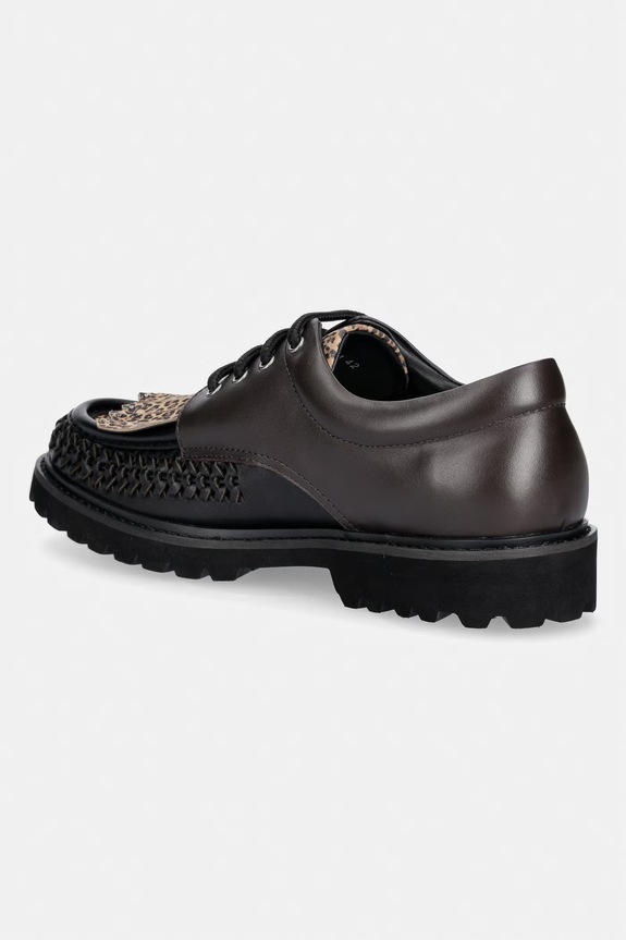 Shoes Andersson Bell Fringed Shoes Men's leather aaa514m brown
