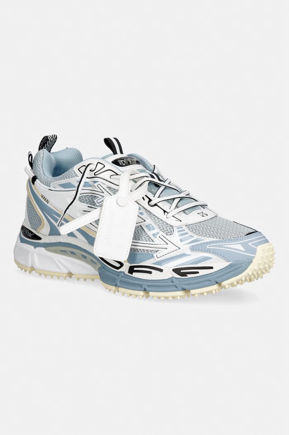 Off-White Be Right Back кросівки чоловічі блакитний M295S6F001