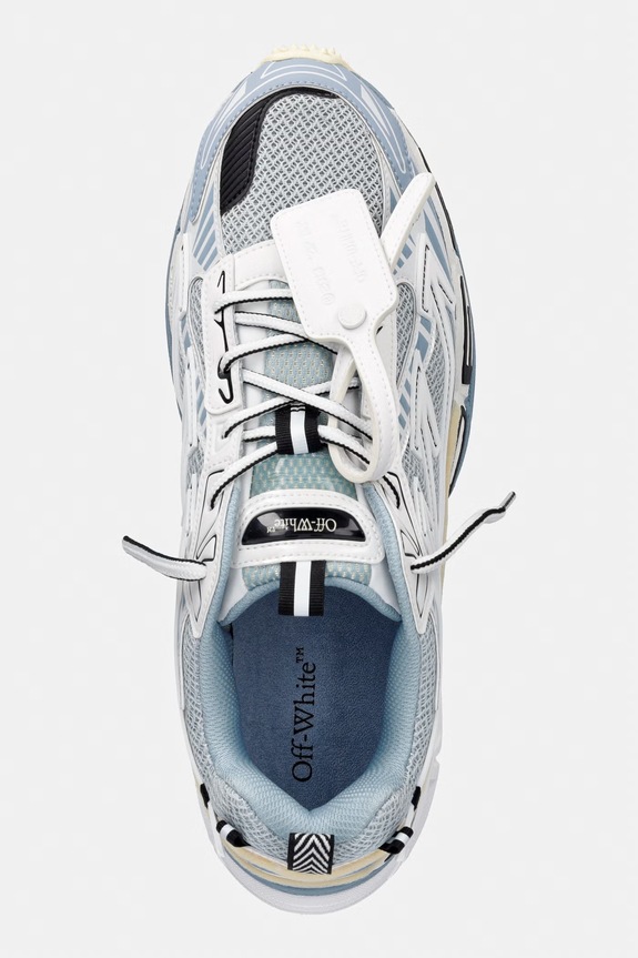 Off-White Be Right Back кросівки чоловічі блакитний M295S6F001