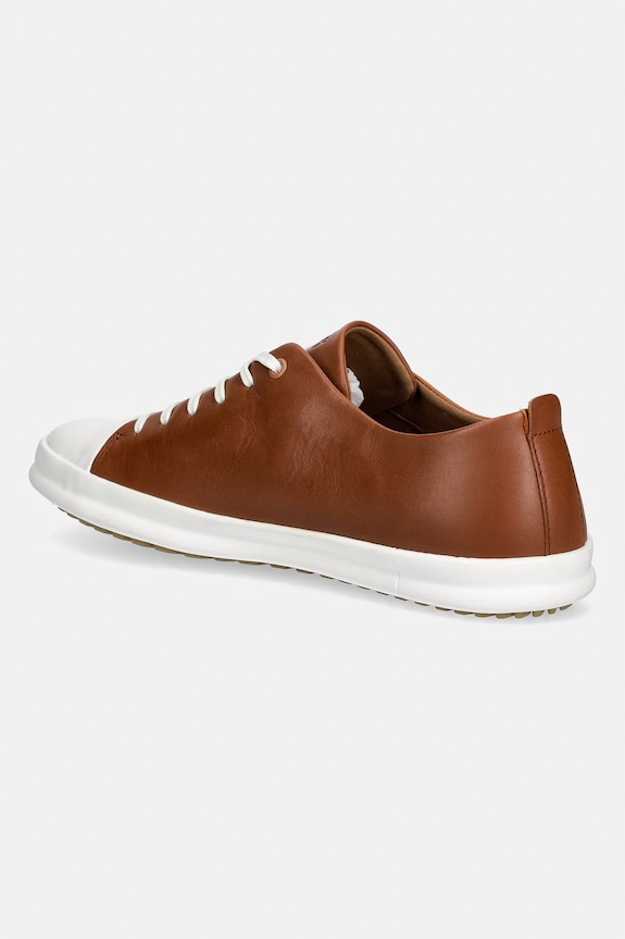 Παπούτσια Camper TWS πάνινα sneakers Ανδρικά δερμάτινα K100550.030 καφέ