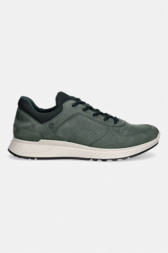 Ecco EXOSTRIDE M LOW sneakers pentru bărbați, din piele întoarsă 835314.02592 verde SS26