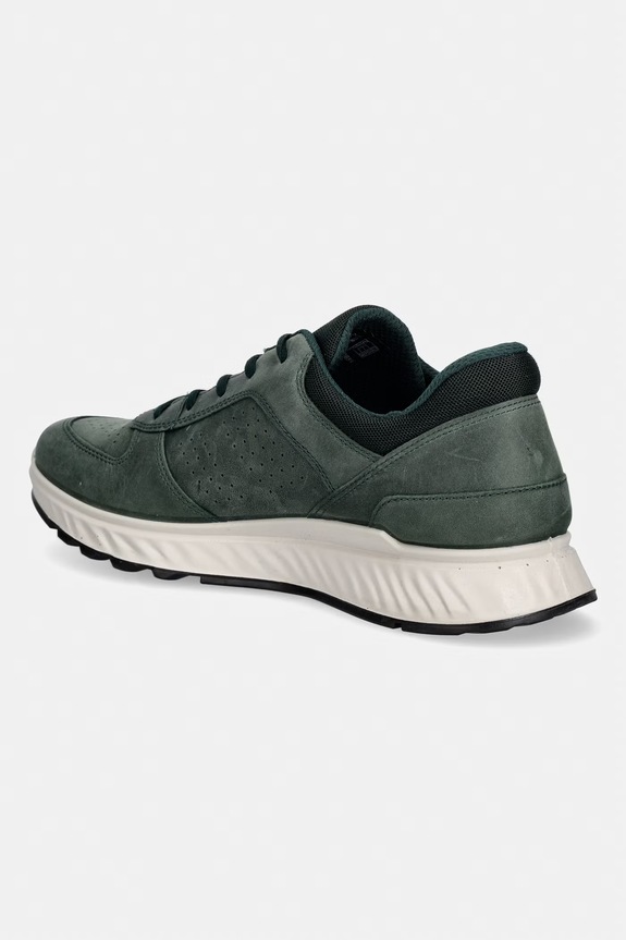 Încălțăminte Ecco EXOSTRIDE M LOW sneakers pentru bărbați, din piele întoarsă 835314.02592 verde