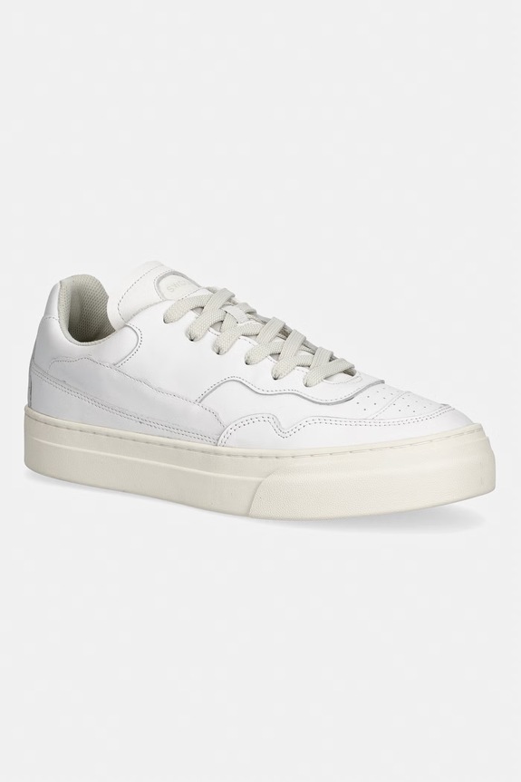 Stepney Workers Club OM6b PEARL OMNI CALF LEATHER superge moške usnjene bela OM06100