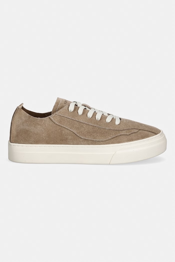 Stepney Workers Club OM7b DELLOW OMNI UL REVERSE SUEDE πάνινα sneakers Ανδρικά σουέτ OM07605 μπεζ SS26