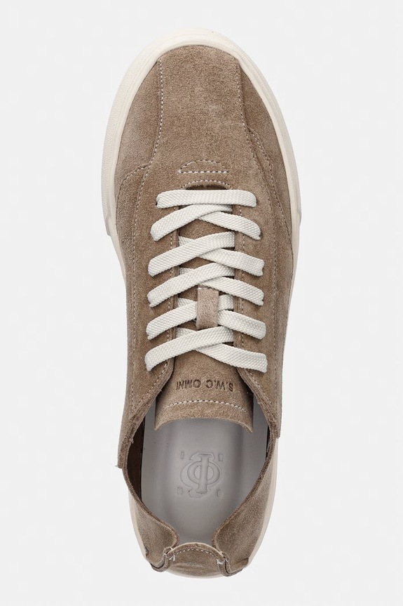 Stepney Workers Club OM7b DELLOW OMNI UL REVERSE SUEDE πάνινα sneakers Ανδρικά σουέτ μπεζ OM07605