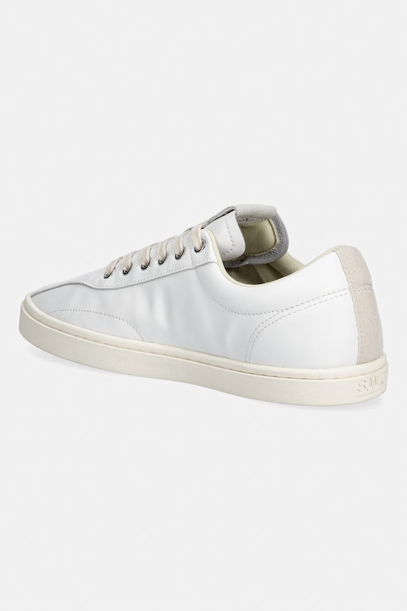 Παπούτσια Stepney Workers Club SURMA LEATHER πάνινα sneakers ανδρικά από δέρμα YR01500 λευκό
