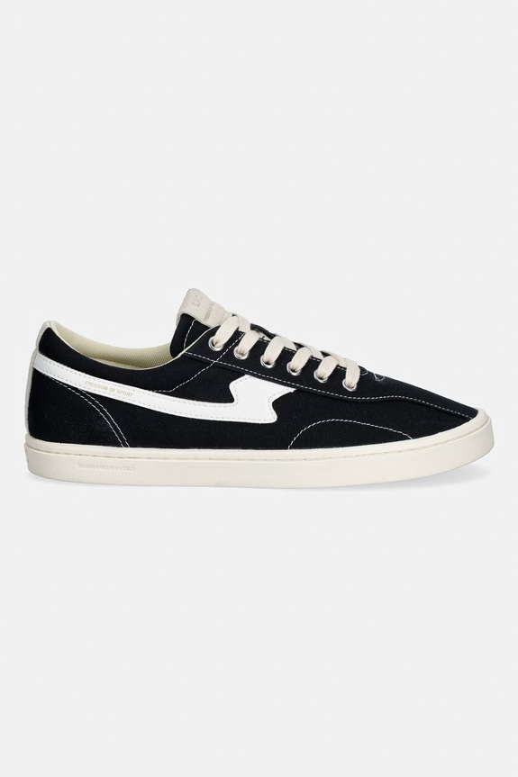 Stepney Workers Club SURMA S-STRIKE CANVAS πάνινα sneakers Ανδρικά YR02012 μαύρο SS26