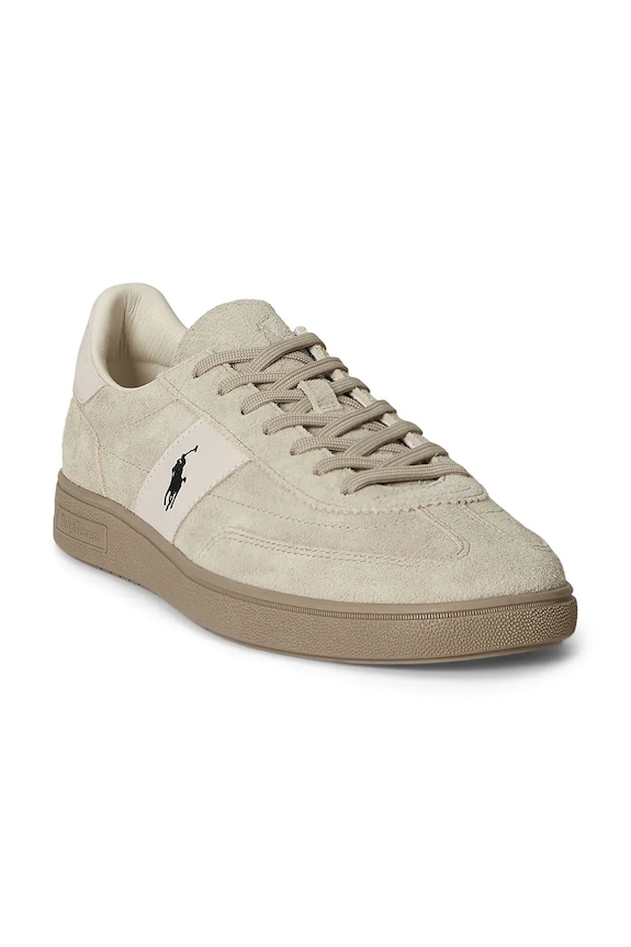 Semišové tenisky Polo Ralph Lauren Bedford Pp 809P01617002 béžová SS26