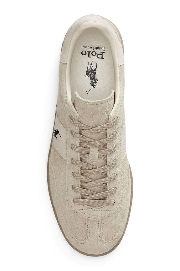 Semišové tenisky Polo Ralph Lauren Bedford Pp béžová 809P01617002