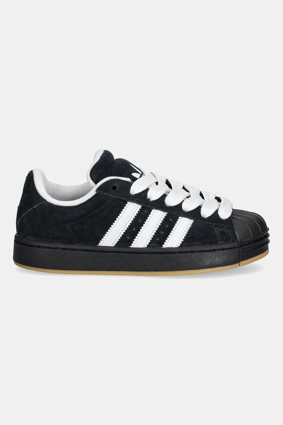 Tenisice od brušene kože adidas Originals Superstar ST KI3512 crna SS26
