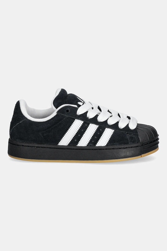 Superge iz semiša adidas Originals Superstar ST KI3512 črna SS26
