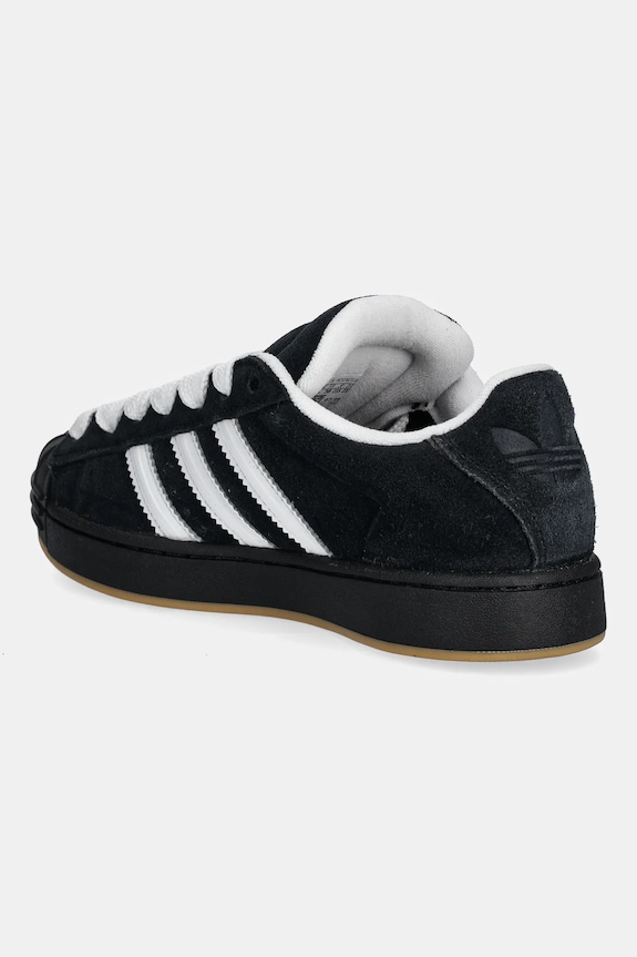 Obutev Superge iz semiša adidas Originals Superstar ST KI3512 črna