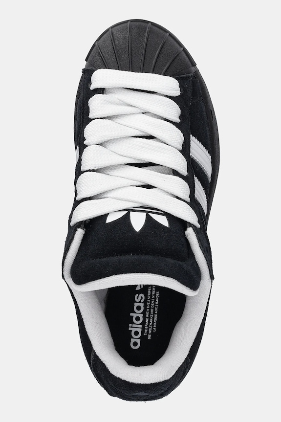 Superge iz semiša adidas Originals Superstar ST črna KI3512