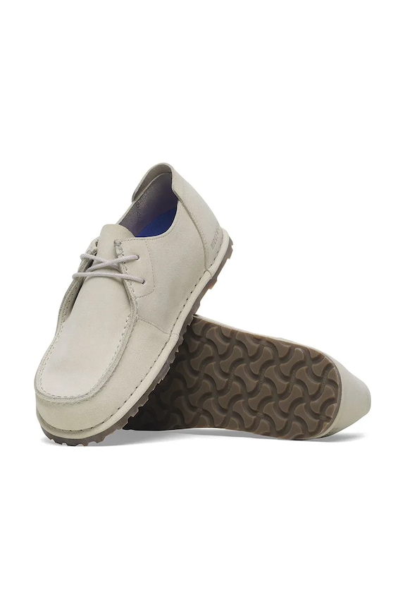 Birkenstock κλειστά χαμηλά παπούτσια σουέτ Utti 1029553 μπεζ