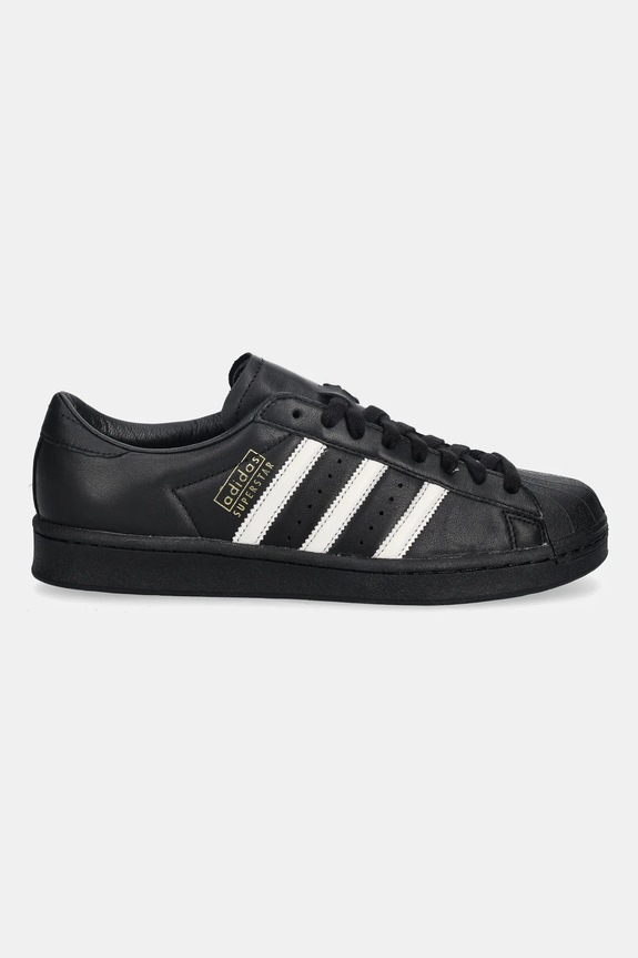 Шкіряні кросівки adidas Originals Superstar Vintage KJ1712 чорний SS26