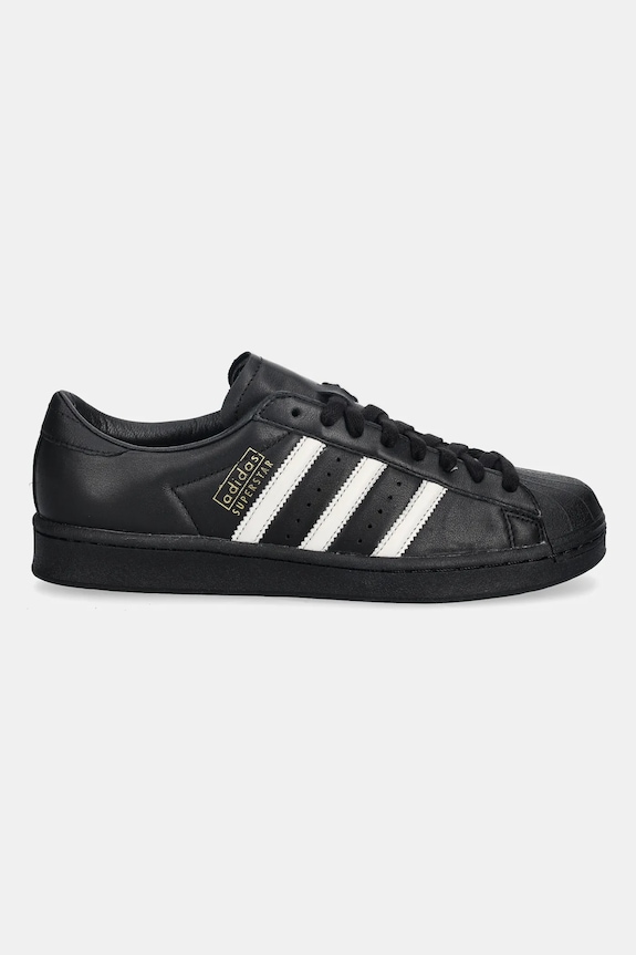 Шкіряні кросівки adidas Originals Superstar Vintage KJ1712 чорний SS26