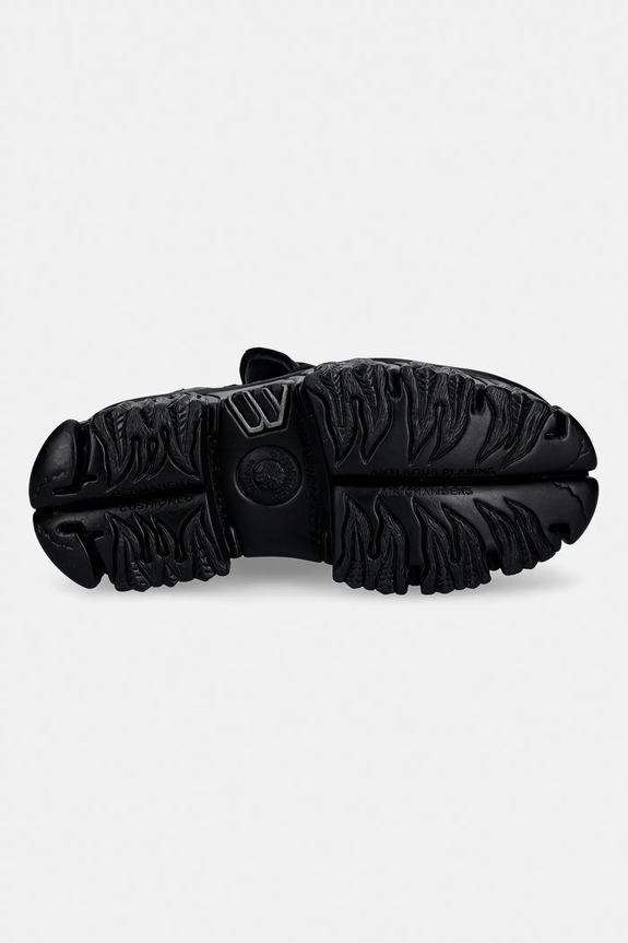 New Rock sneakersy skórzane ITALI NEGRO, NOMADA NEGRO M.106.S71 czarny