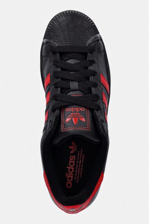 adidas Originals Superstar II sneakers din piele negru IH4172