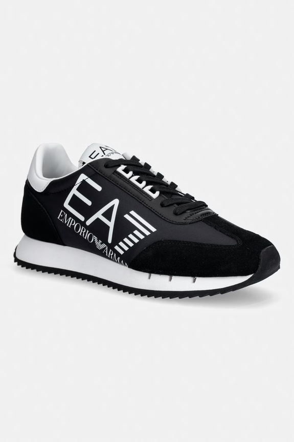 EA7 Emporio Armani tenisky textilný čierna AF18609.7X000541