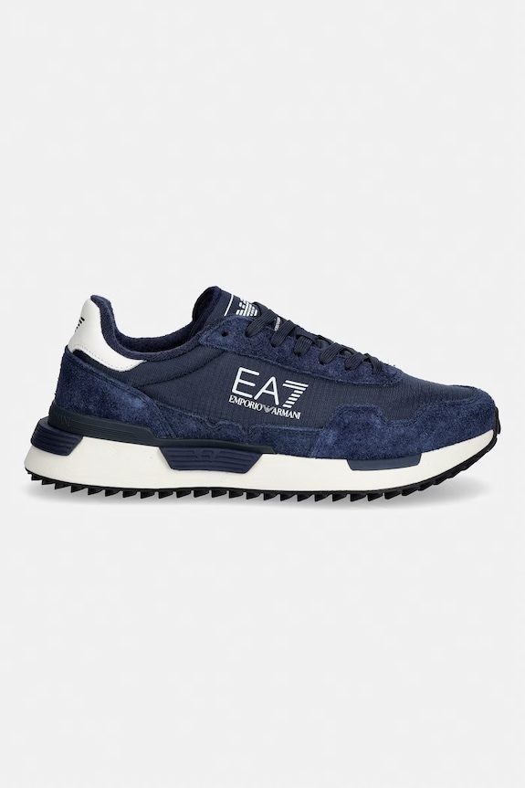 EA7 Emporio Armani tenisky AF19175.7X000380 tmavomodrá SS26