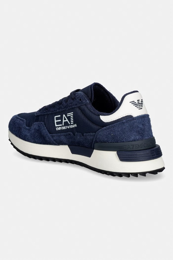 Obuv EA7 Emporio Armani tenisky AF19175.7X000380 tmavomodrá