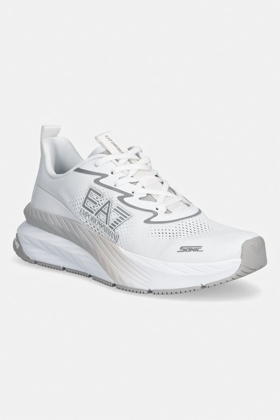 Кросівки EA7 Emporio Armani синтетичний сірий AF22914.7X000603