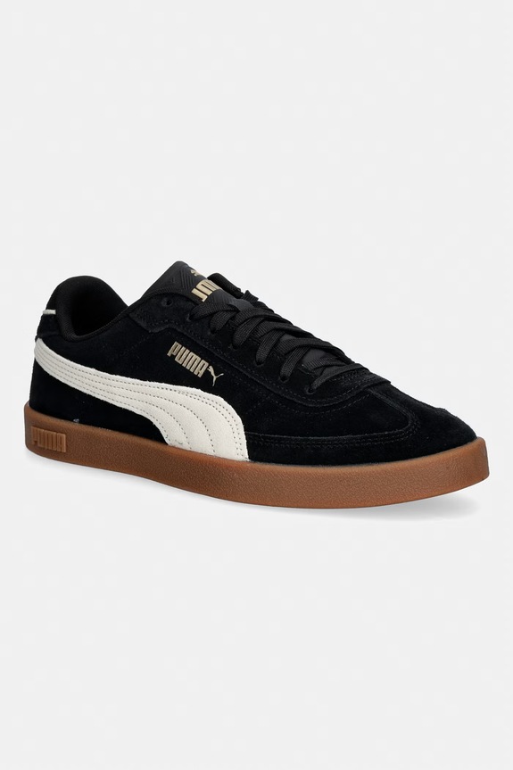 Puma sneakersy zamszowe Club II Era Suede pozostałe czarny 400717